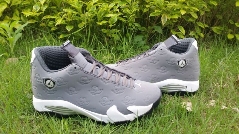 2016 Jordan 14 Orego Grey Shoes - Click Image to Close